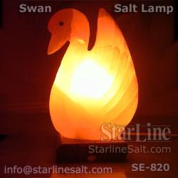 Swan Salt Lamp